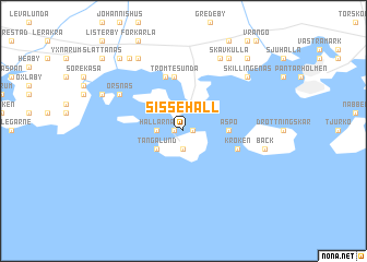 map of Sissehall