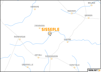 map of Sisseplé