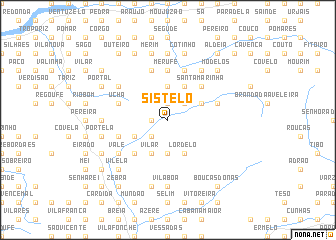 map of Sistelo