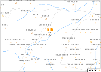 map of Sīs