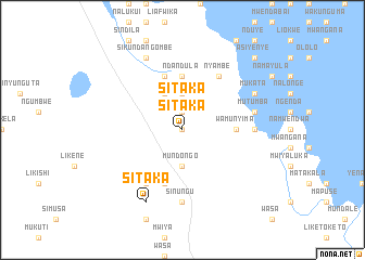 map of Sitaka