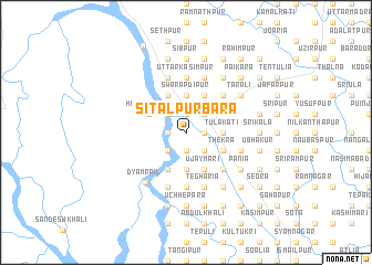 map of Sitalpur Bara