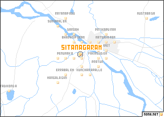 map of Sītānagaram