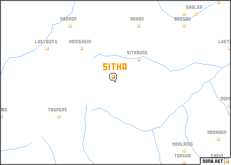 map of Si-tha