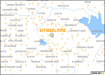 map of Sitio del Niño