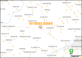 map of Sitio de Loudes