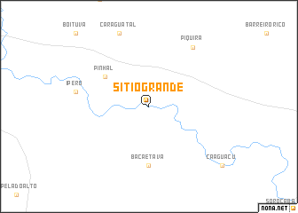 map of Sítio Grande