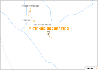 map of Sítio Maria Aparecida