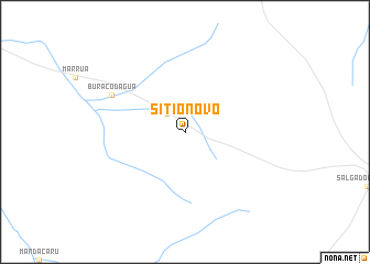 map of Sítio Novo