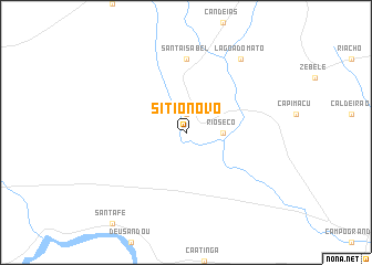 map of Sítio Novo