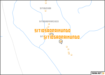 map of Sítio São Raimundo