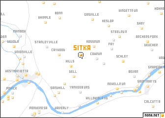 map of Sitka