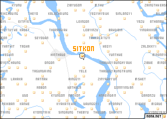 map of Sitkon