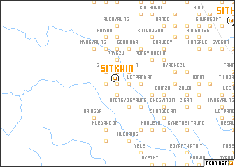 map of Sitkwin