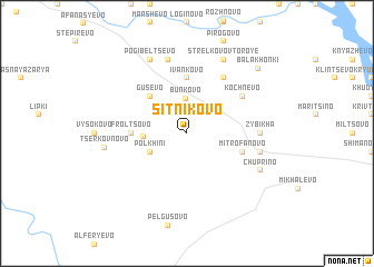 map of Sitnikovo