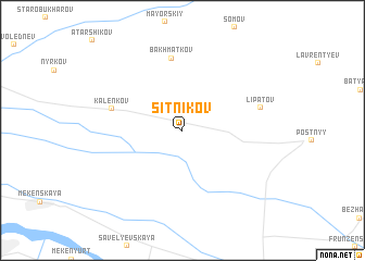 map of Sitnikov