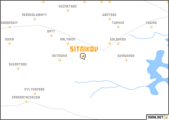 map of Sitnikov
