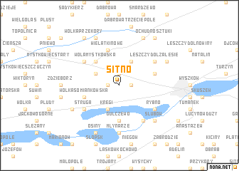 map of Sitno