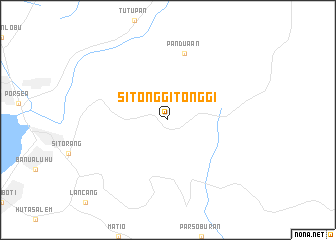 map of Sitonggitonggi