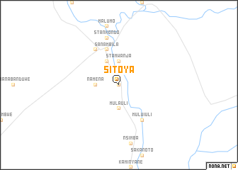 map of Sitoya