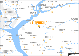 map of Sitpinkwin