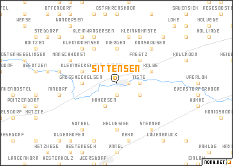 map of Sittensen
