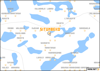 map of Situmbeko