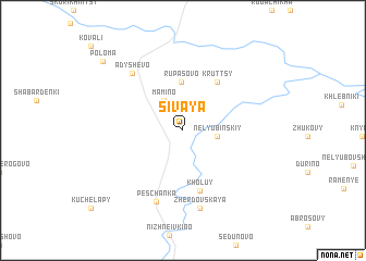 map of Sivaya