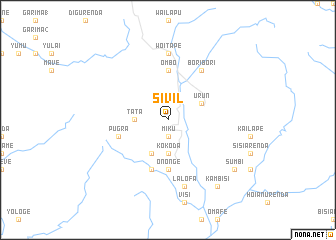 map of Sivil