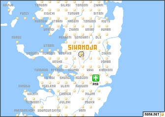 map of Siwamoja