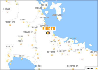 map of Siwata