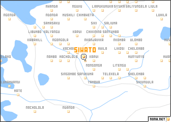map of Siwato