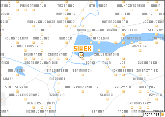 map of Siwek