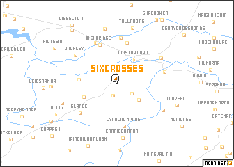 map of Six Crosses