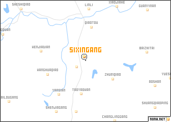 map of Sixingang