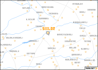 map of Şıxlar