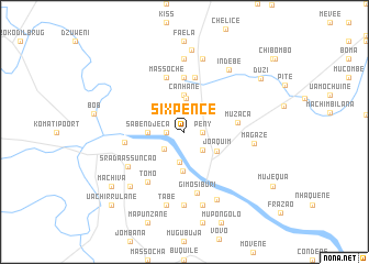 map of Sixpence