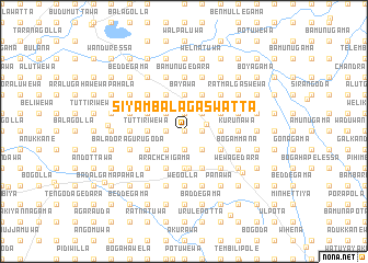 map of Siyambalagaswatta