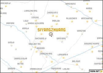 map of Siyangzhuang