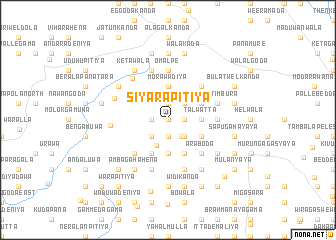 map of Siyarapitiya