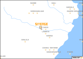 map of Siyenge