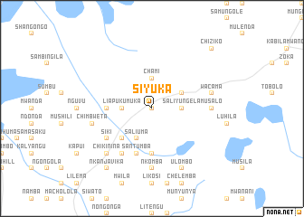 map of Siyuka