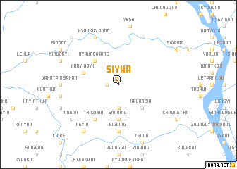 map of Siywa