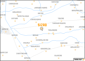 map of Sizao