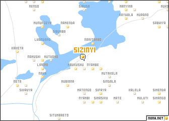 map of Sizinyi