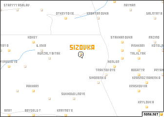 map of Sizovka