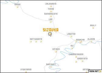 map of Sizovka