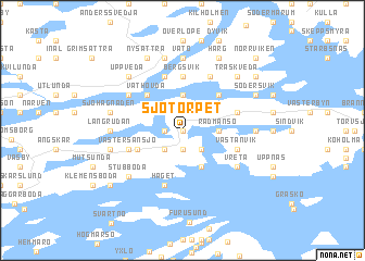 map of Sjötorpet