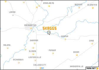 map of Skaggs