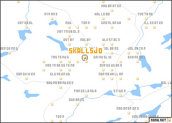 map of Skallsjö